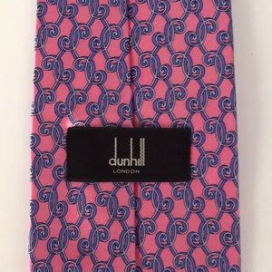 Dunhill 100% silk tie. Brand new wo tag.